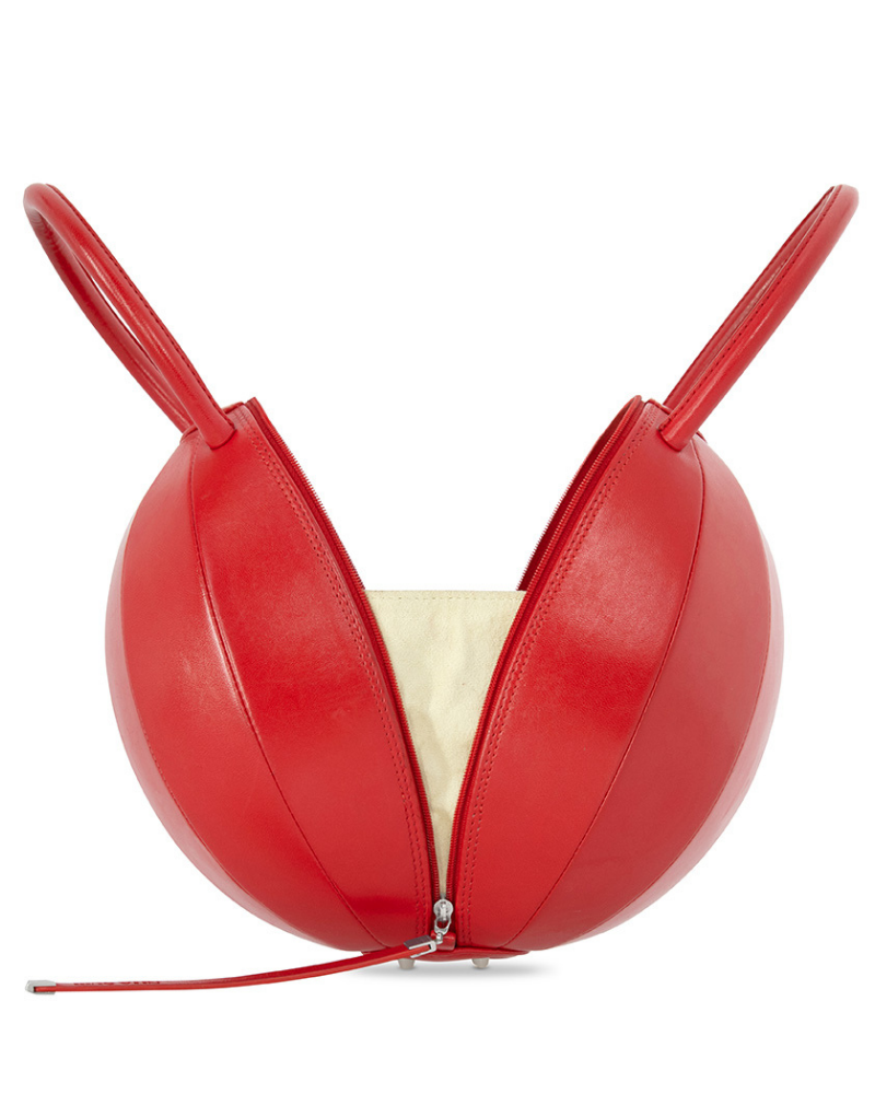 Pilo Red Handbag - Imagen 2