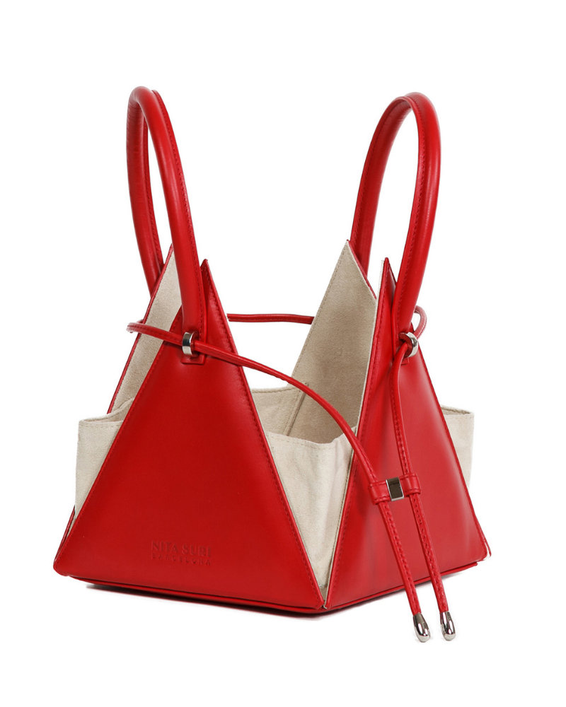 Lia Red Handbag - Imagen 2