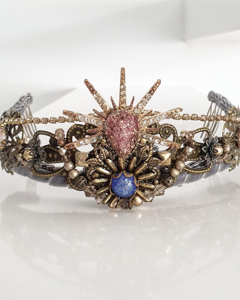 Tiara de novia Reina - Imagen 3