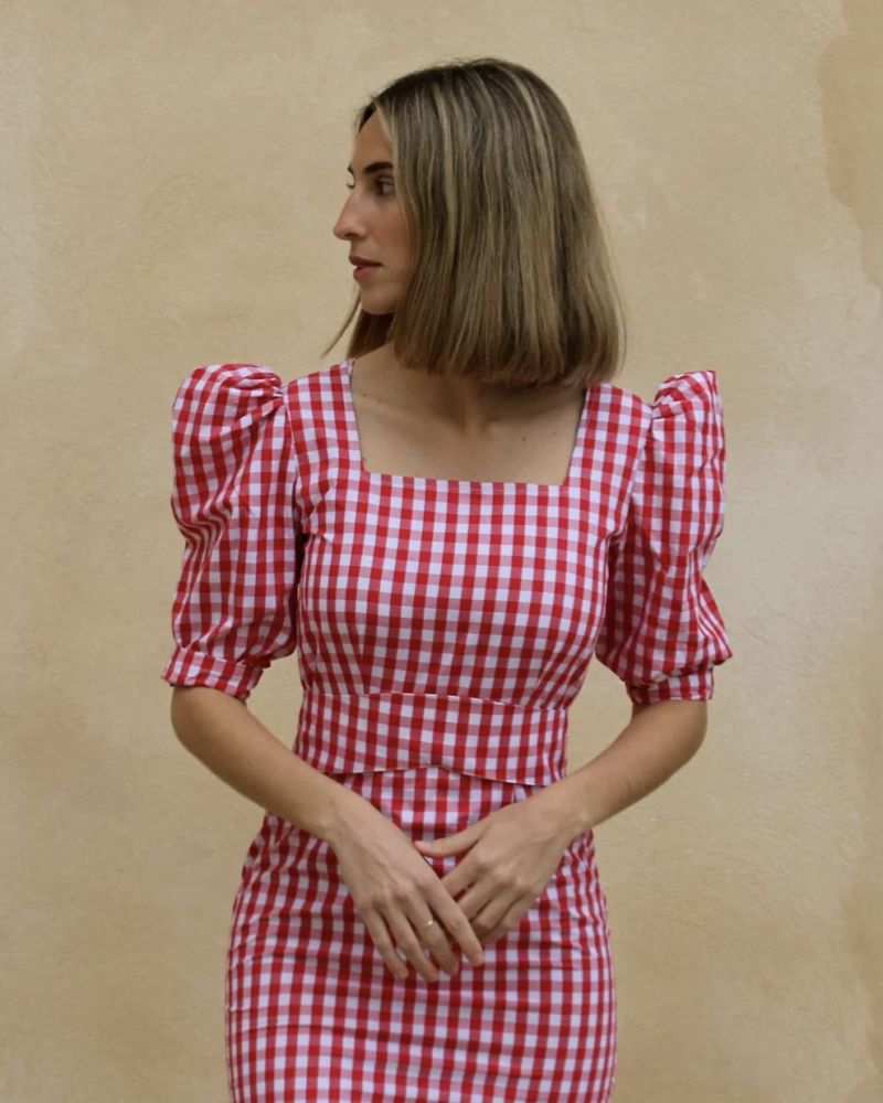 VESTIDO VICHY - Imagen 3