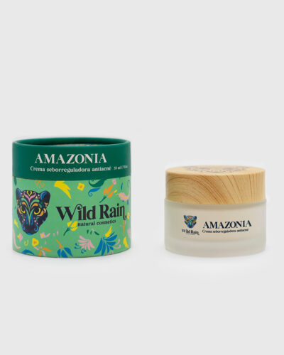 Crema piel grasa seborreguladora antiacne Amazonia - Wild Rain Cosmetics